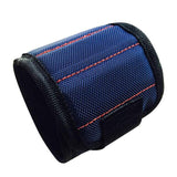370mm Nylon Wrist Strong Magnetic Nail Screw Drill Bit Holder Wristband Holding Hand Tool Bag Bracelet Belt Car Auto Repair Kit